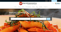 Desktop Screenshot of mycollingwood.ca